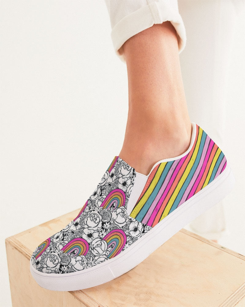 Flora-bow Women's Slip-On Canvas Shoe