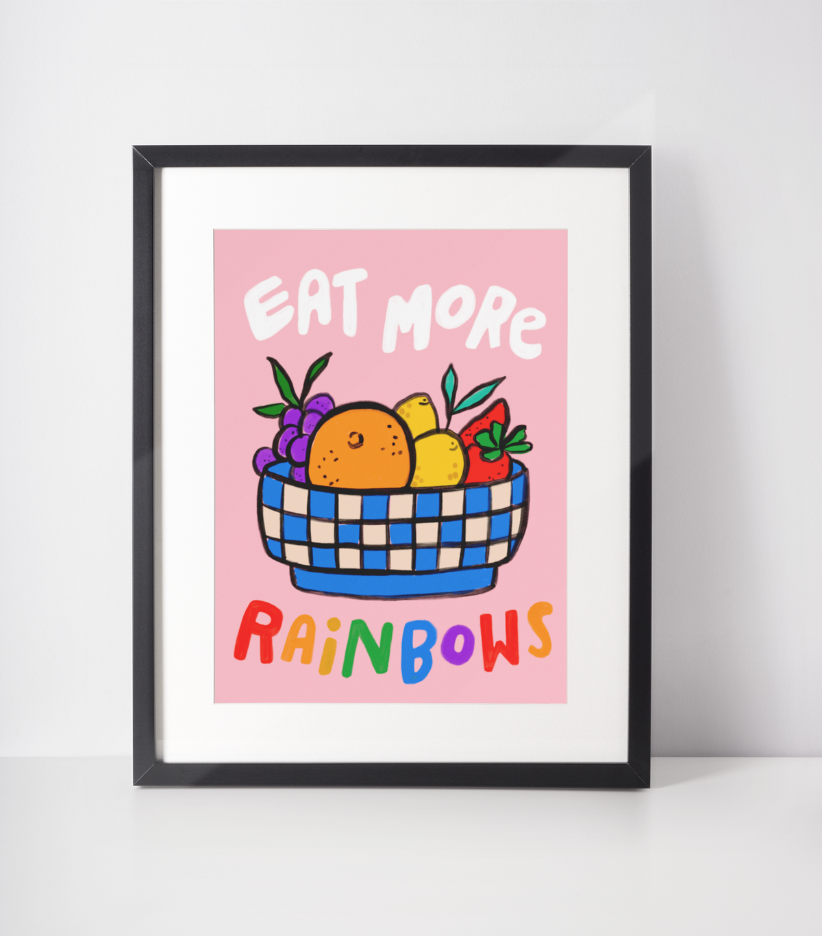 Eat More Rainbows | Framed Art Print x ModCloth Collab