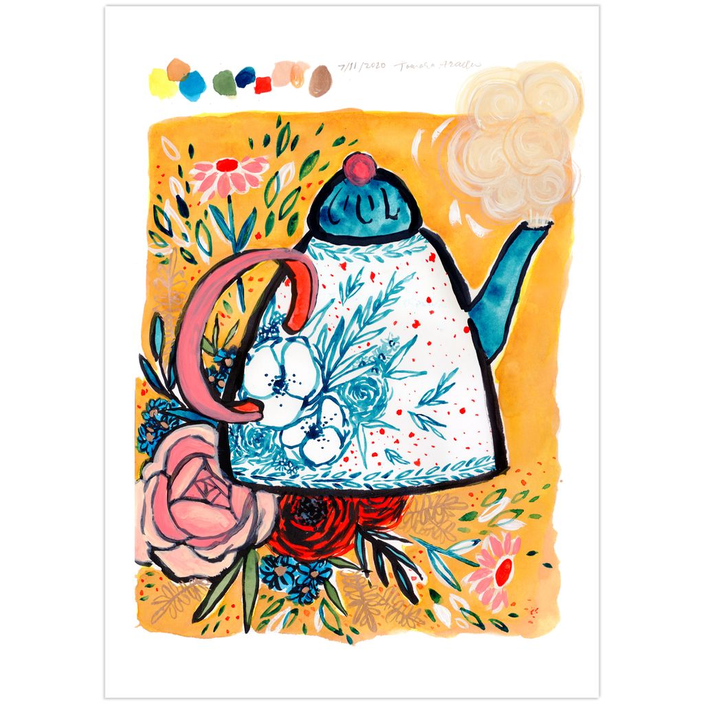 Kettle Up Together Art Print