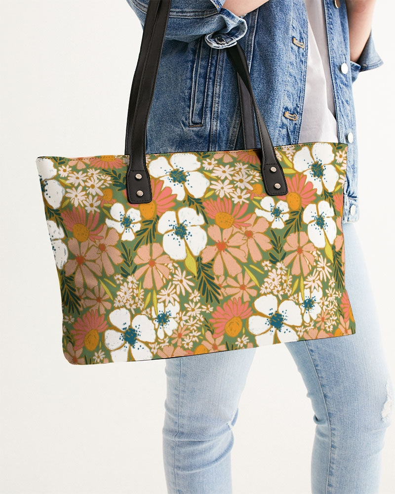 Teagan Zip-Top Tote