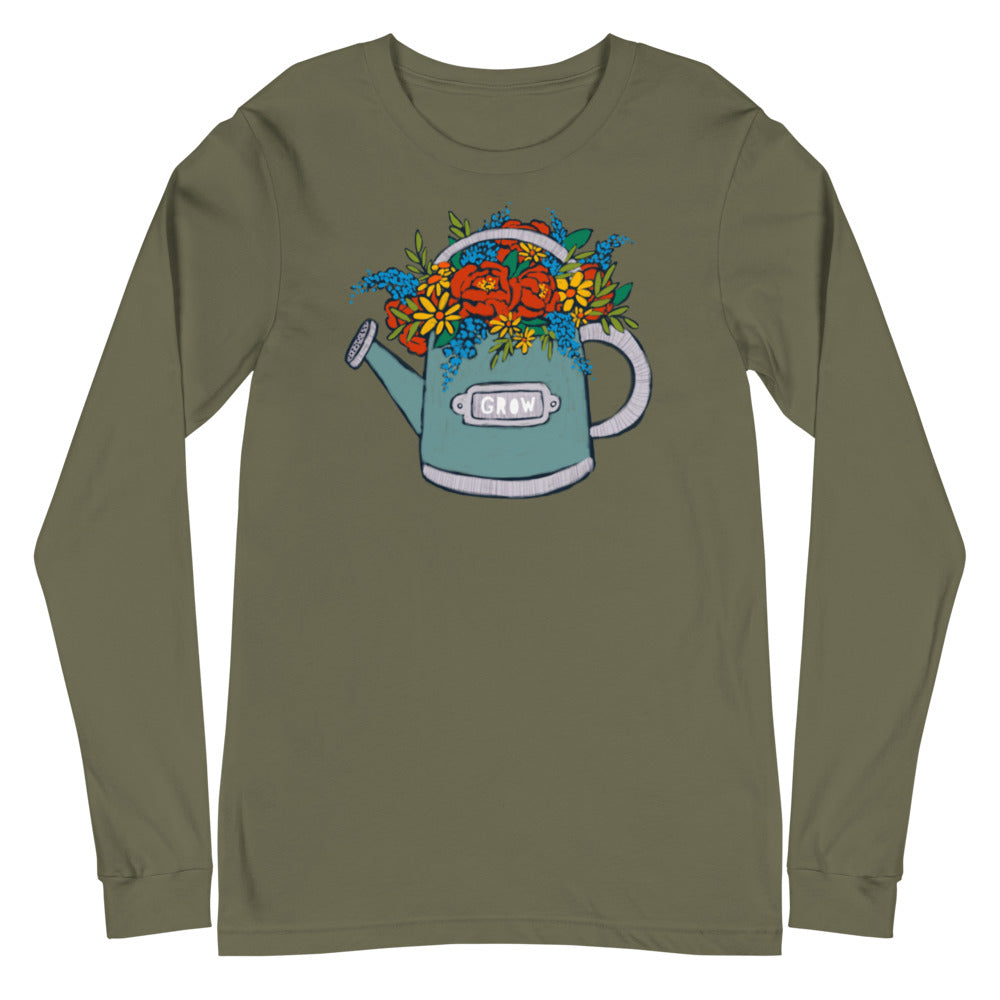 Water, Grow, Repeat Unisex Long Sleeve Tee
