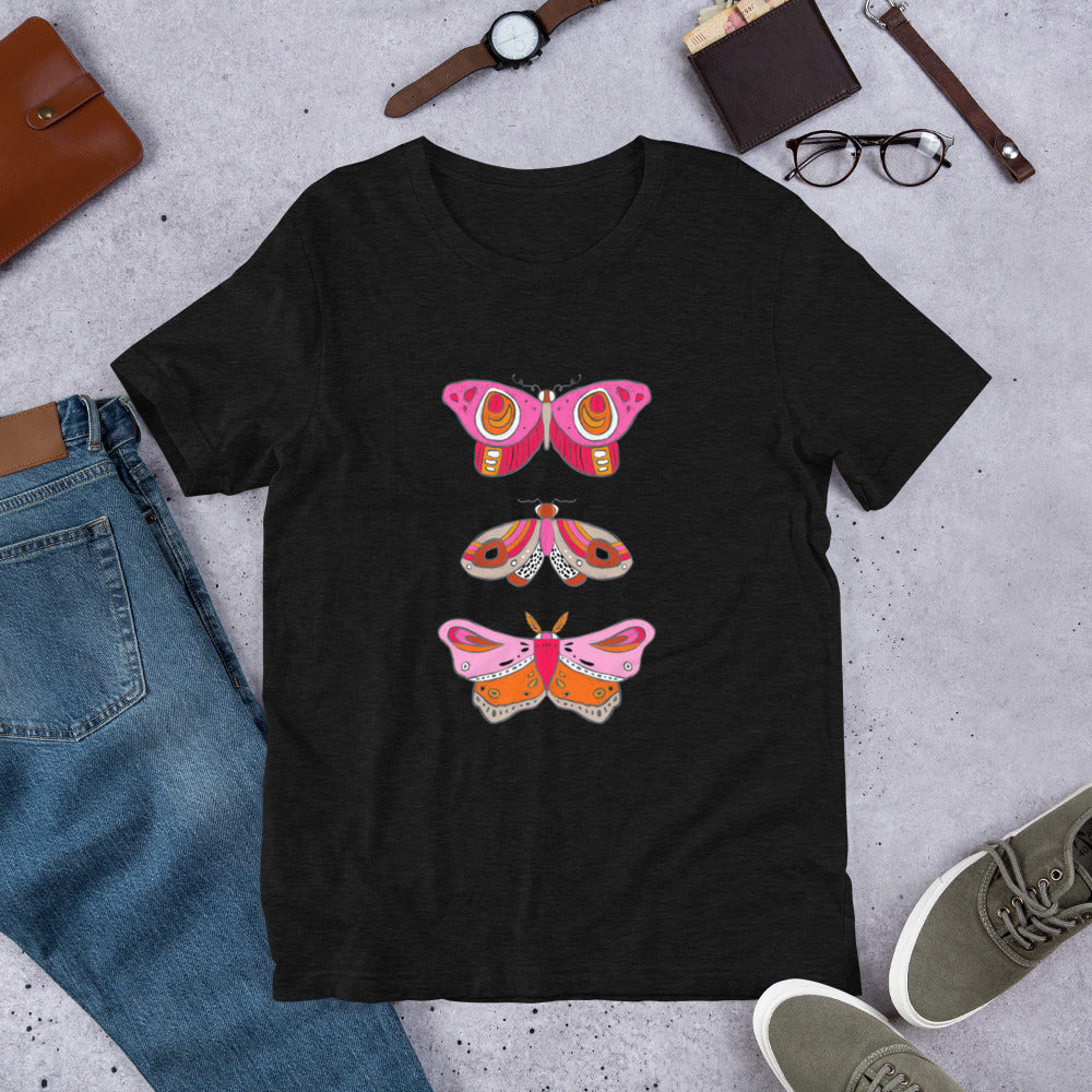 Night Life Moth Unisex T-Shirt