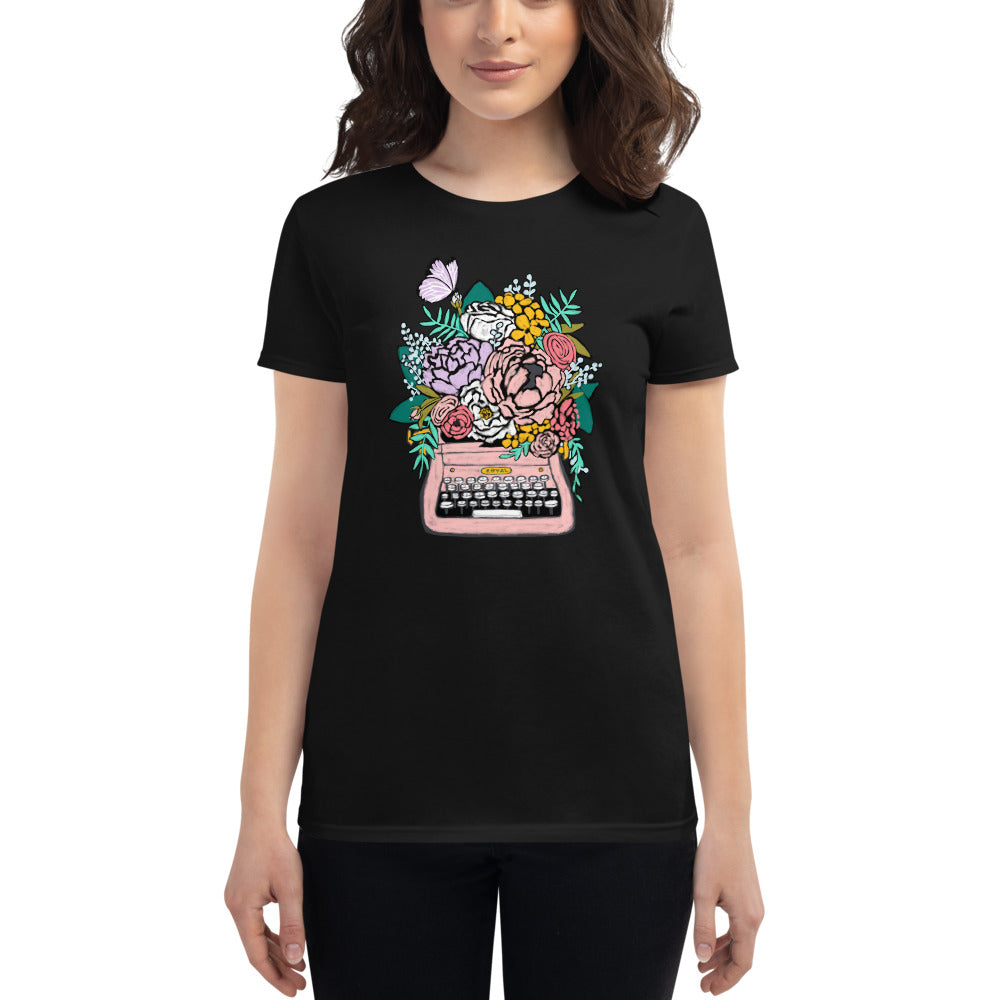 My Soul Speaks In Flowers Women's short sleeve t-shirt